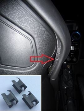 Picture of RECARO Seat Cover Clips For Vauxhall Corsa VXR