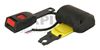 Picture of Retractable Lap Belt w/ Switch - Yellow Webbing