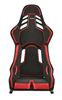 RECARO Podium - Alcantara Black & Red Leather 2