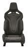 RECARO Sport C Seat - Leather Black & Alcantara Black (Front)