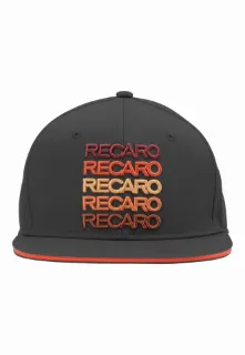 RECARO Snapback Cap Black-Orange